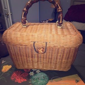 Limited Ed. Gucci Picnic basket purse NWT